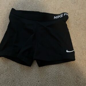 Black Nike pro spandex